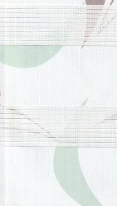 Рулонные шторы день-ночь для проема Ченто, зелено-коричневый 512 купить в Краснознаменске с доставкой